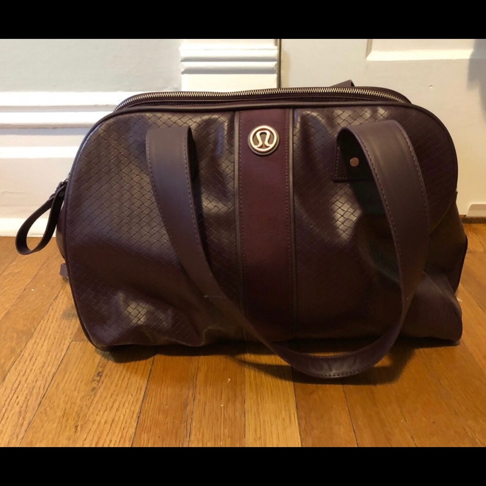 Lululemon Maroon Travel or Work Bag